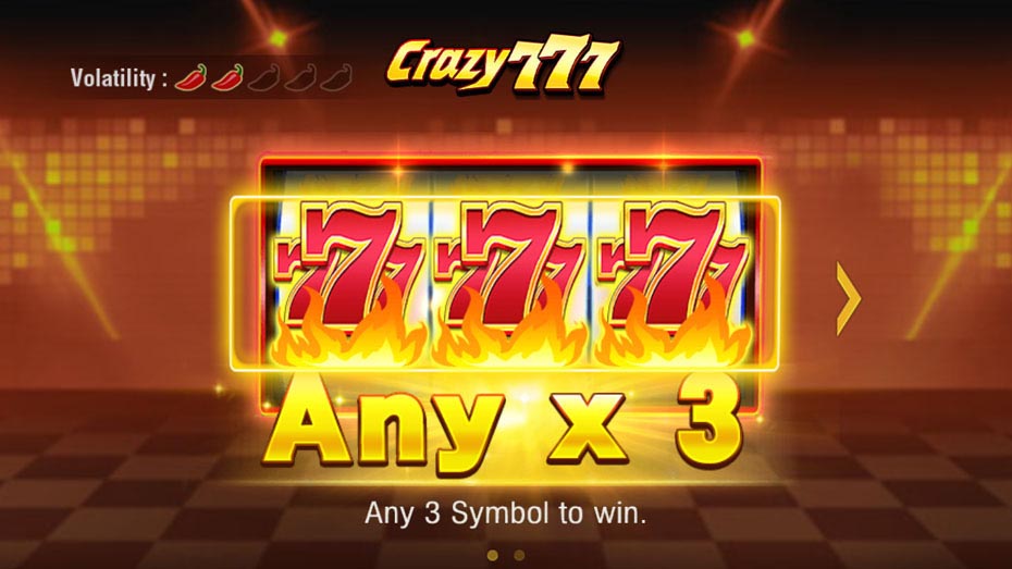 how to play crazy 777 slot