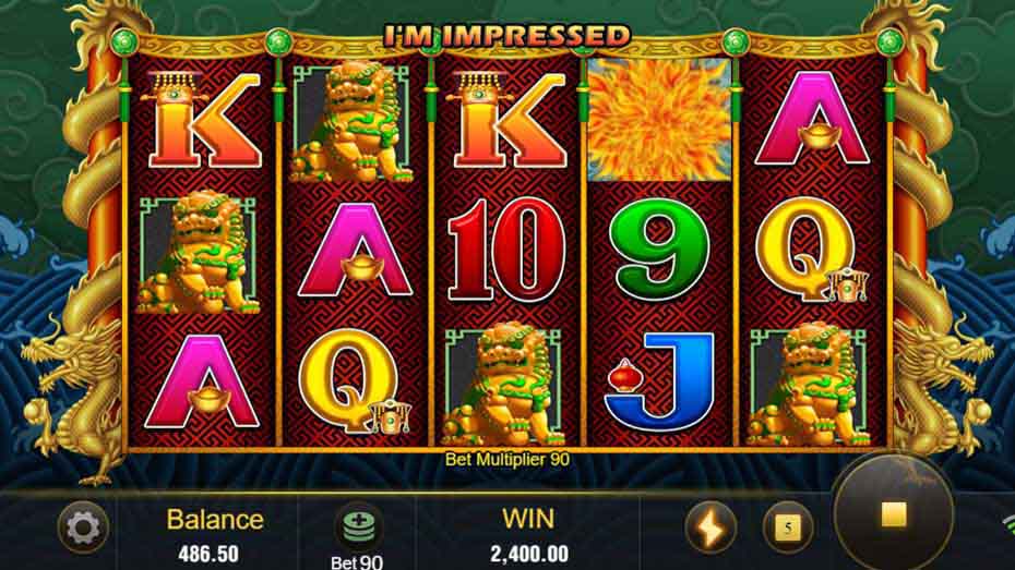 how to play war of dragon slot