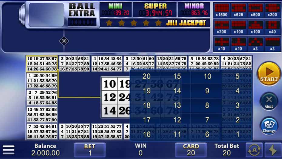 what is jackpot bingo slot